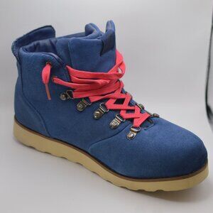 Mens Grenade Blue Boots Size 11